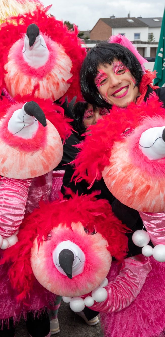 Alle Verkleidet Pinke Karnevalskostüme